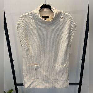 Banana Republic Cream Sweater Dress - Small